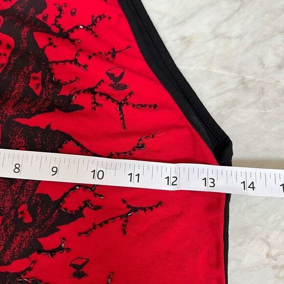 Adilisk beaded stretch top size M - Picture 6 of 9